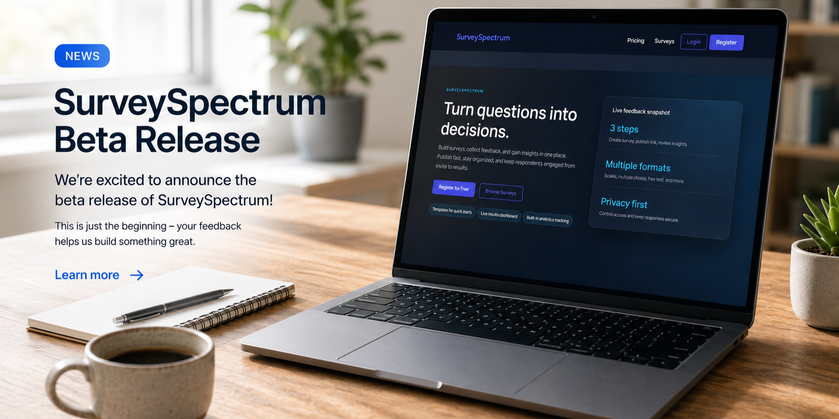 SurveySpectrum - Beta Release